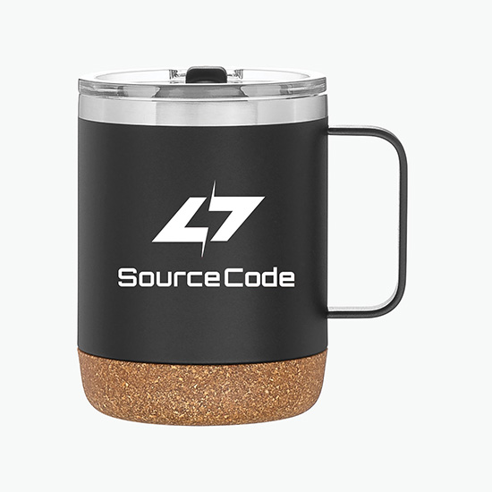 12 oz Explorer Vacuum Camp Mug with Cork Bottom