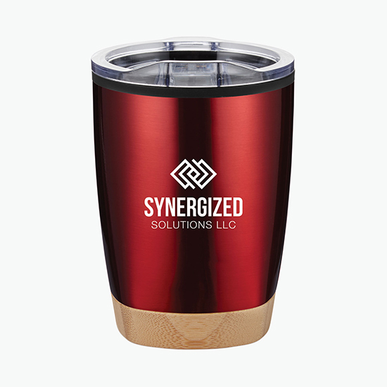 12 oz Symmetry Tumbler with Bamboo Base