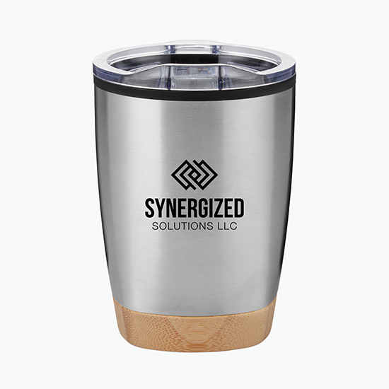 12 oz Symmetry Tumbler with Bamboo Base