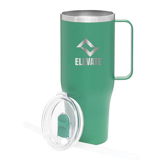 40 oz Denali Vacuum Insulated Handle Mug - Engraved