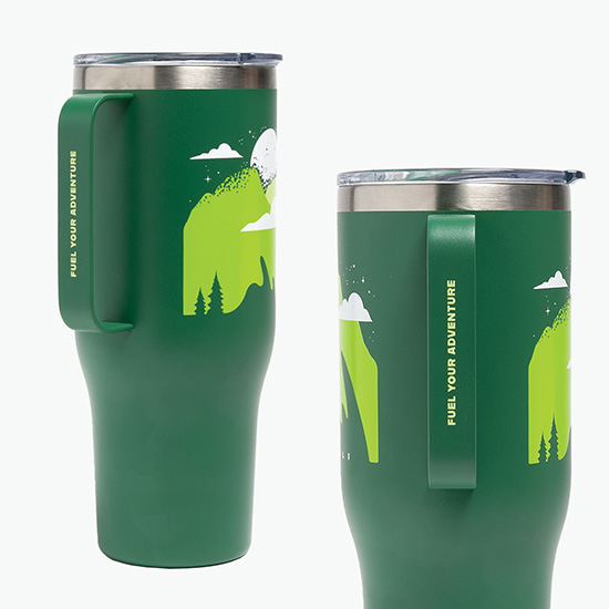 40 oz Denali Vacuum Insulated Handle Mug