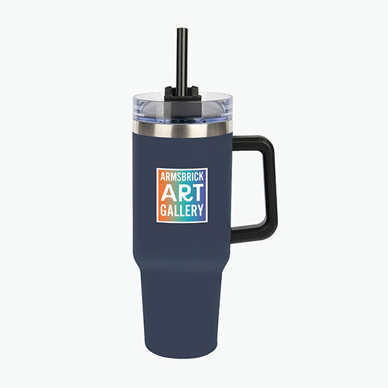 40 oz Intrepid Stainless Steel Tumbler - Full Color