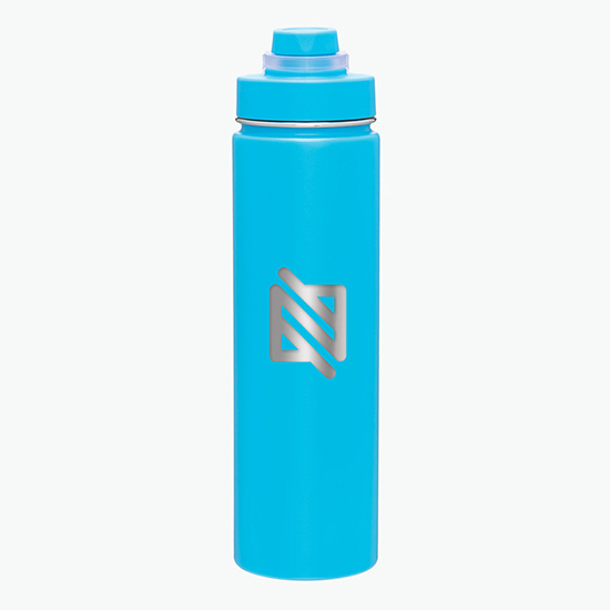 24 oz h2go Conquer Vacuum Bottle - Engraved