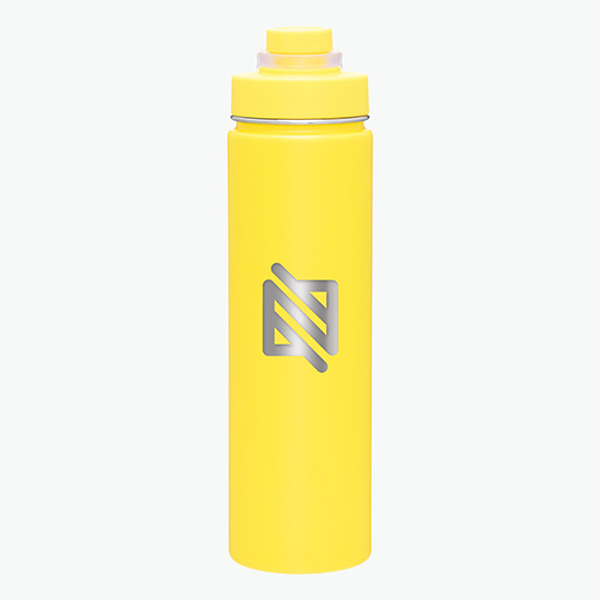 24 oz h2go Conquer Vacuum Bottle - Engraved