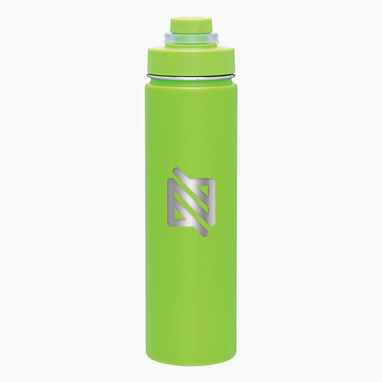 24 oz h2go Conquer Vacuum Bottle - Engraved