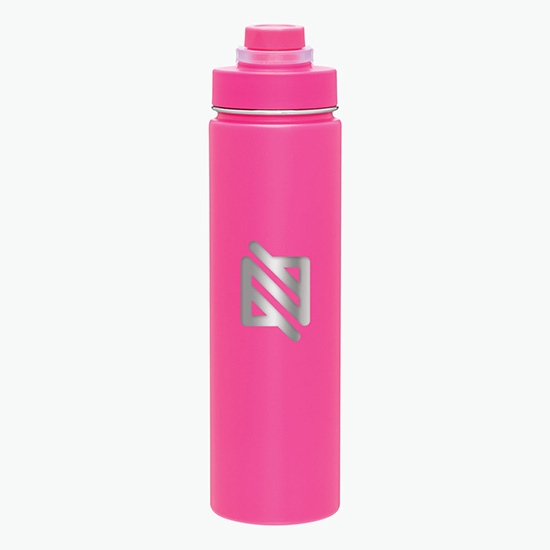 24 oz h2go Conquer Vacuum Bottle - Engraved