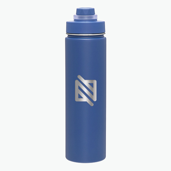 24 oz h2go Conquer Vacuum Bottle - Engraved