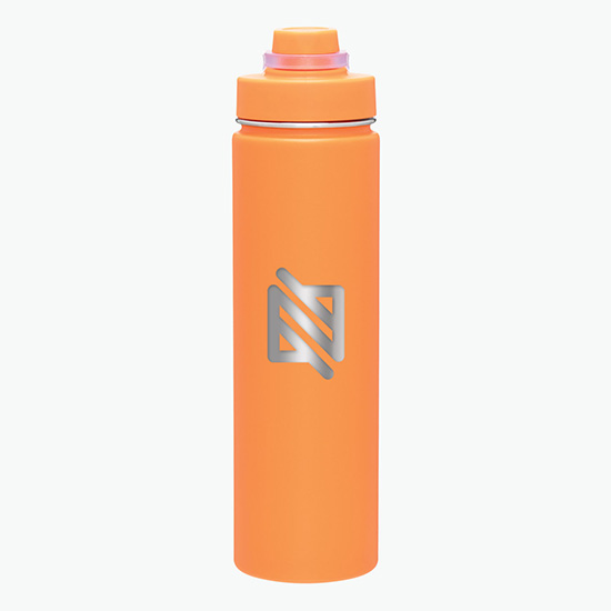 24 oz h2go Conquer Vacuum Bottle - Engraved