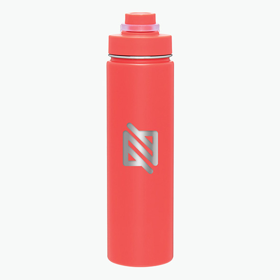 24 oz h2go Conquer Vacuum Bottle - Engraved