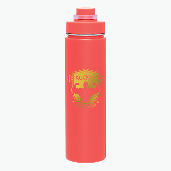 24 oz h2go Conquer Vacuum Bottle - Foil