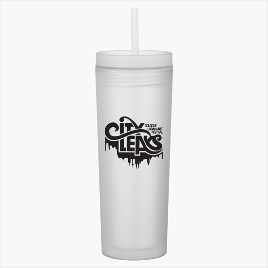 17 oz Dash Double Wall Rubberized Tumbler