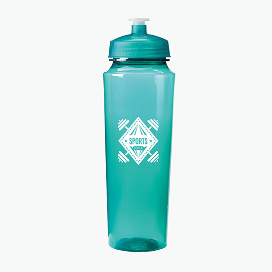24 oz. PolySure Measure Bottle with Push-Pull Lid