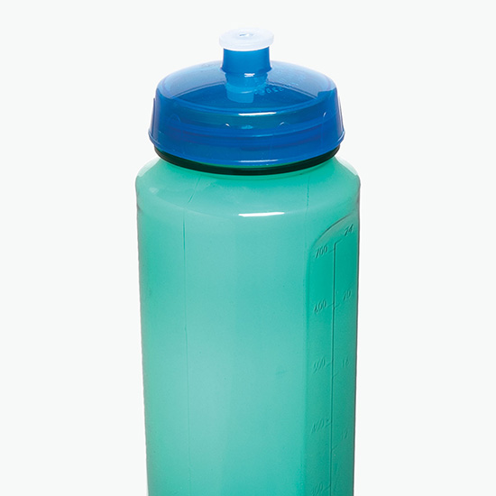 24 oz. PolySure Measure Bottle with Push-Pull Lid
