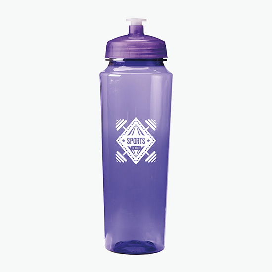 24 oz. PolySure Measure Bottle with Push-Pull Lid