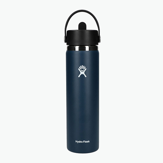 Hydro Flask® 24 oz Wide Mouth Bottle with Flex Straw Cap - 24-Hour Production