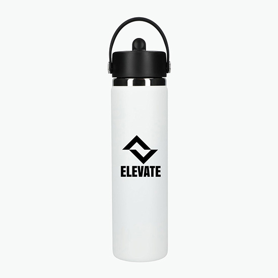 Hydro Flask® 24 oz Wide Mouth Bottle with Flex Straw Cap - 24-Hour Production