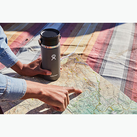 Hydro Flask® 20 oz Wide Mouth Bottle with Flex Sip Lid™ - Engraved - 24-Hour Production