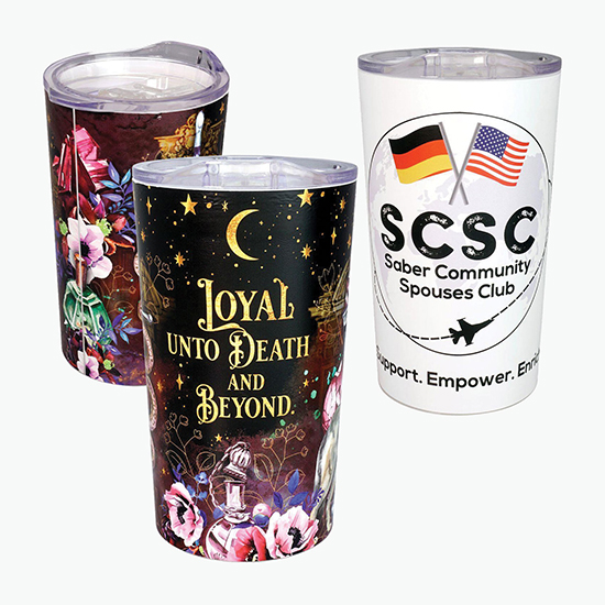 20 oz Full Color Tumbler with Lid