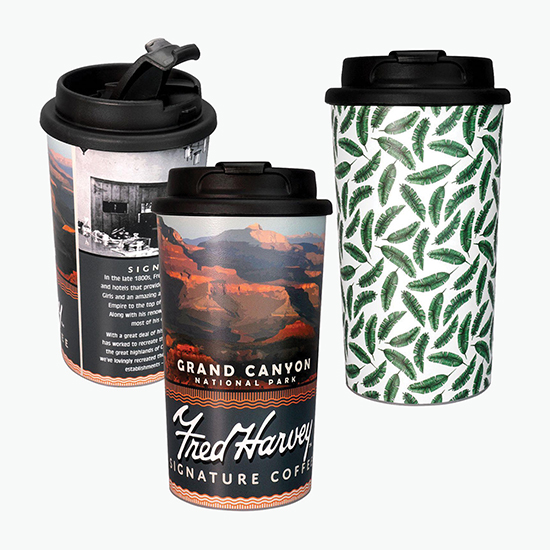 18 oz Full Color Coffee Tumbler