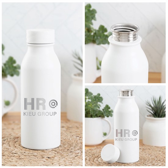28 oz h2go Slant Stainless Bottle - Engraved