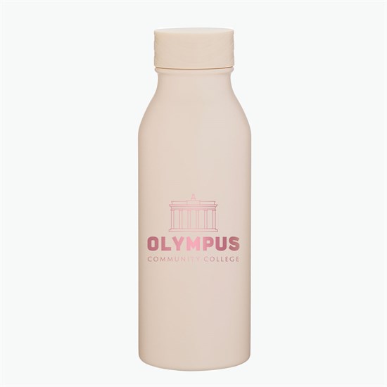 28 oz h2go Slant Stainless Bottle - Foil Imprint