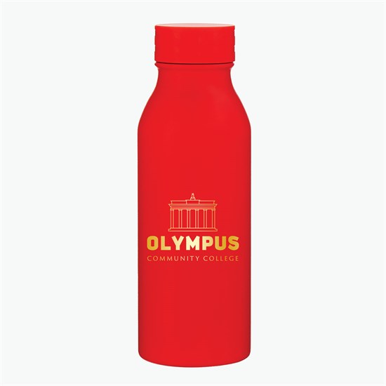 28 oz h2go Slant Stainless Bottle - Foil Imprint