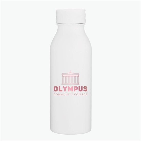 28 oz h2go Slant Stainless Bottle - Foil Imprint