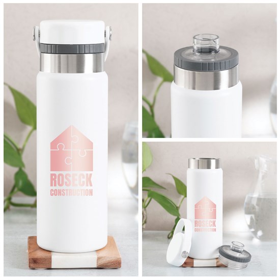 20 oz h2go Realm Bottle - Foil