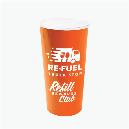 18 oz Road Master Tumbler with Slide Lid and Straw