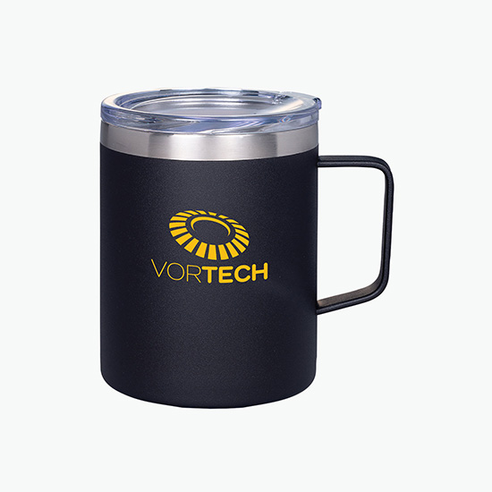 12 oz Vacuum Insulated Coffee Mug - 24-Hour Production