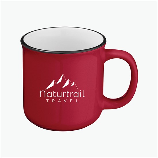 CORE365 12 oz Ceramic Mug - 24-Hour Production