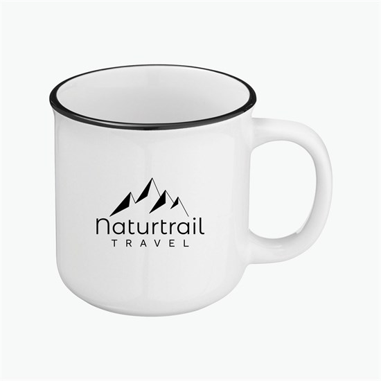 CORE365 12 oz Ceramic Mug - 24-Hour Production