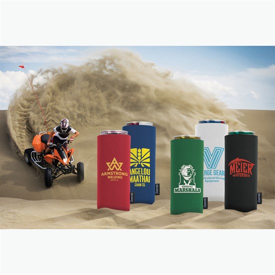 Koozie® Collapsible Full Color Slim Can Cooler