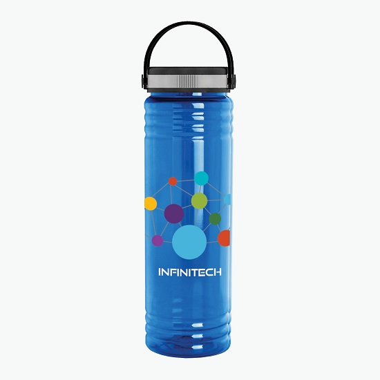 24 oz Slim Fit Water Bottle with EZ Grip Lid - Full Color