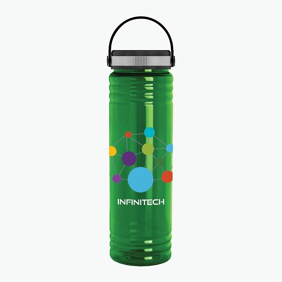 24 oz Slim Fit Water Bottle with EZ Grip Lid - Full Color