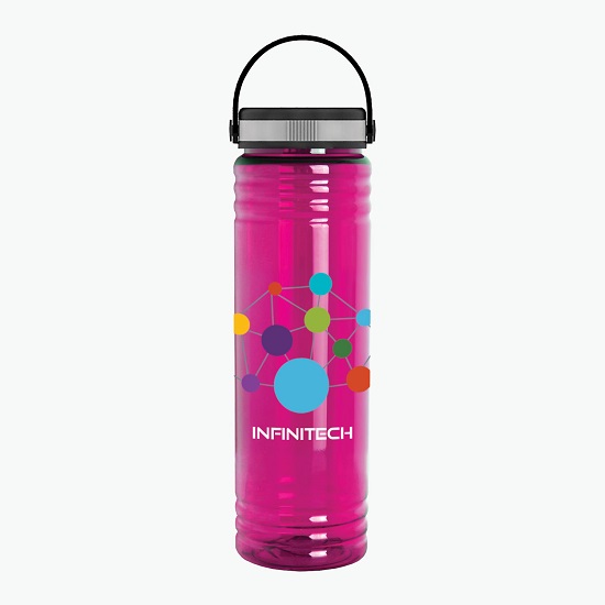 24 oz Slim Fit Water Bottle with EZ Grip Lid - Full Color