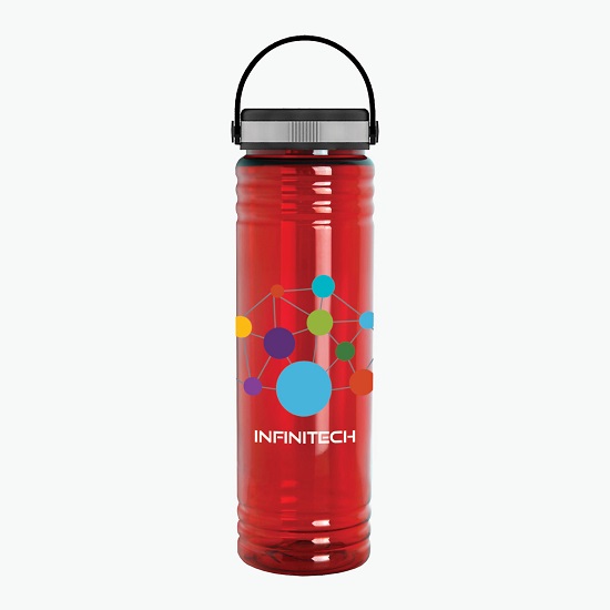 24 oz Slim Fit Water Bottle with EZ Grip Lid - Full Color