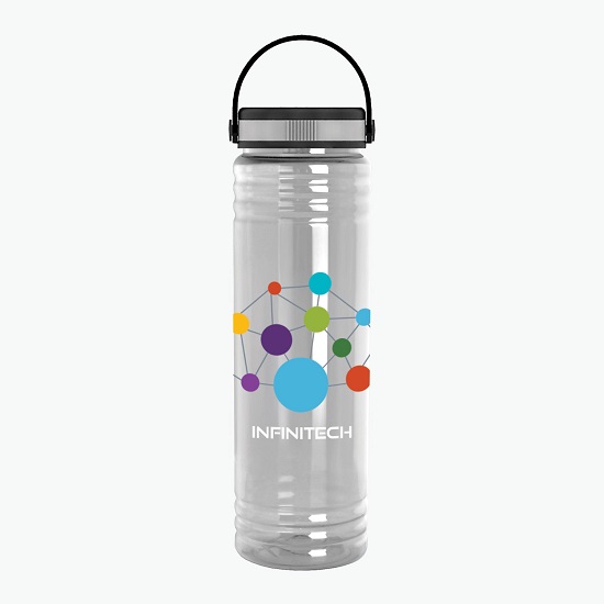 24 oz Slim Fit Water Bottle with EZ Grip Lid - Full Color