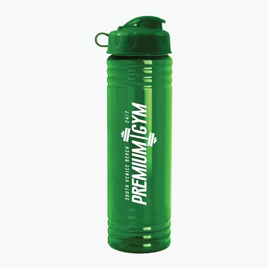 24 oz Slim Fit Water Bottle with Flip Lid