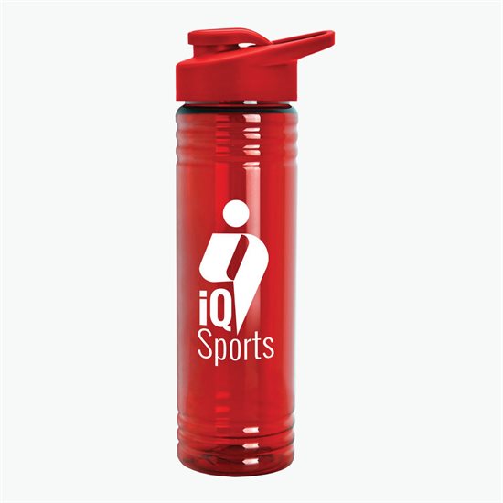 24 oz Slim Fit Water Bottle with Drink-Thru Lid