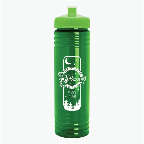 24 oz Slim Fit Water Bottle with Push-Pull Lid