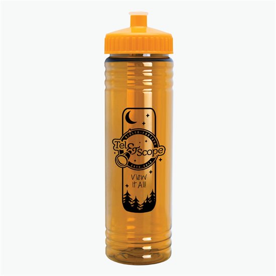 24 oz Slim Fit Water Bottle with Push-Pull Lid
