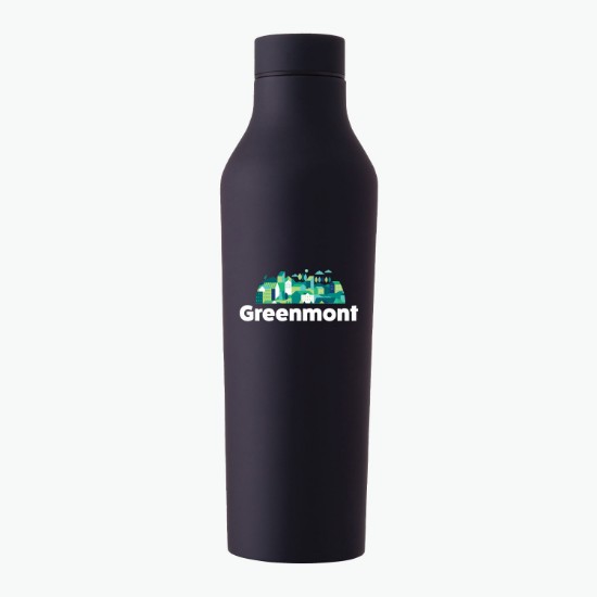 Poppin Stainless Steel Vacuum Bottle - 20 oz - Full Color