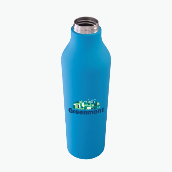 Poppin Stainless Steel Vacuum Bottle - 20 oz - Full Color