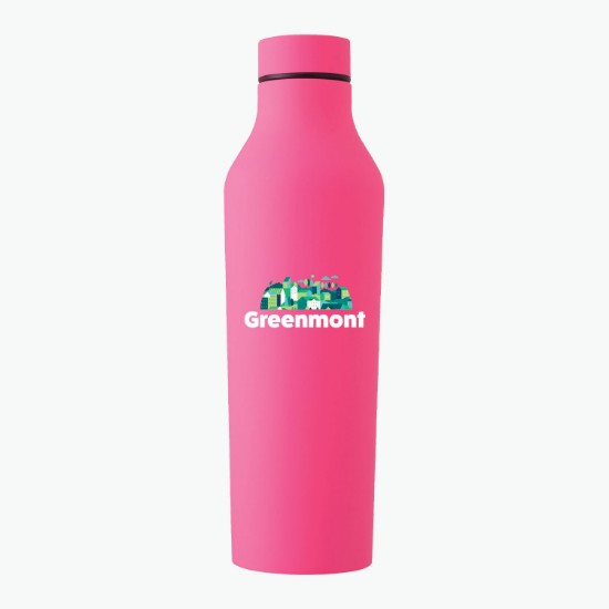 Poppin Stainless Steel Vacuum Bottle - 20 oz - Full Color