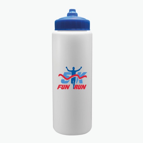 Sports Quart Squeeze Bottle - 32 oz -Full Color