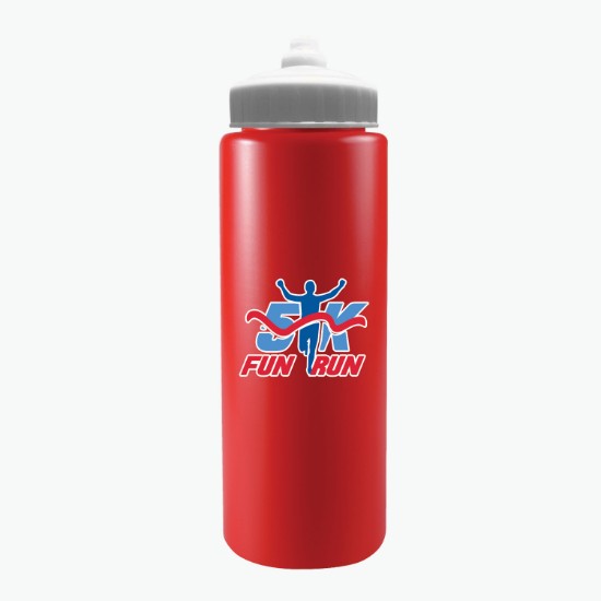 Sports Quart Squeeze Bottle - 32 oz -Full Color