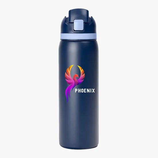 27 oz Two-Tone Pop Straw Bottle - Full Color