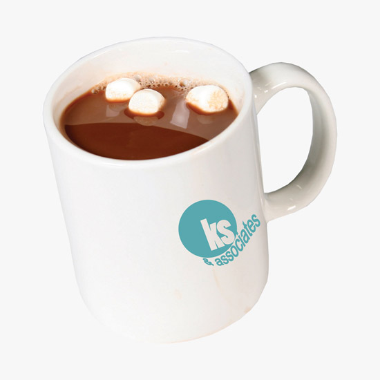 Budget-Beater Ceramic Mug - White