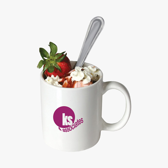 Budget-Beater Ceramic Mug - White
